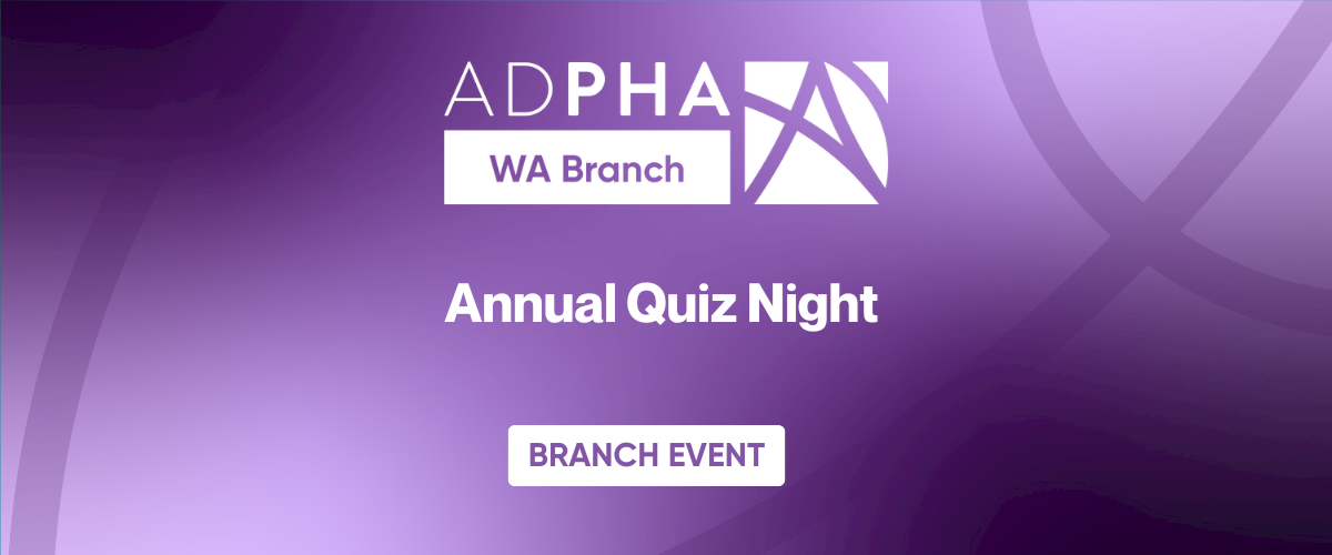 WA Branch | Annual Quiz Night